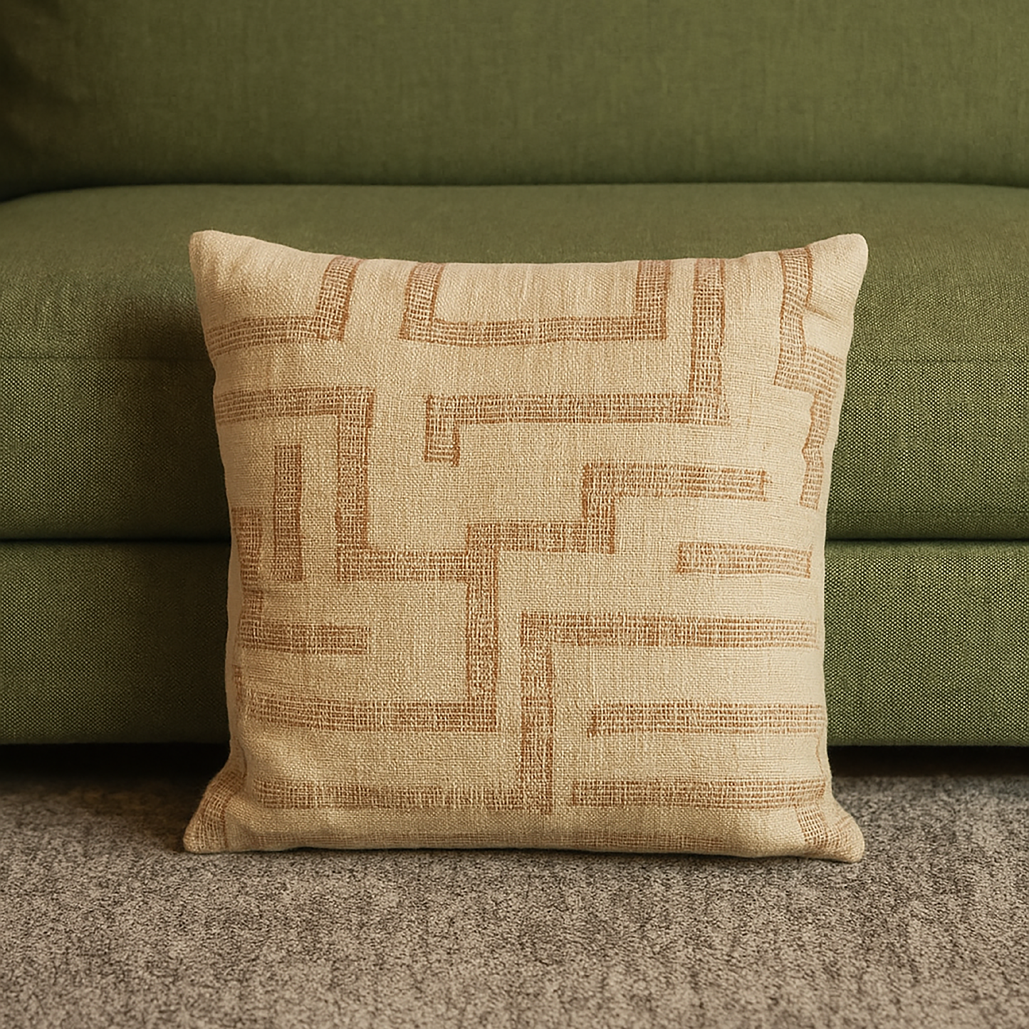 TORRES PILLOW - LINEN / BANANA SILK