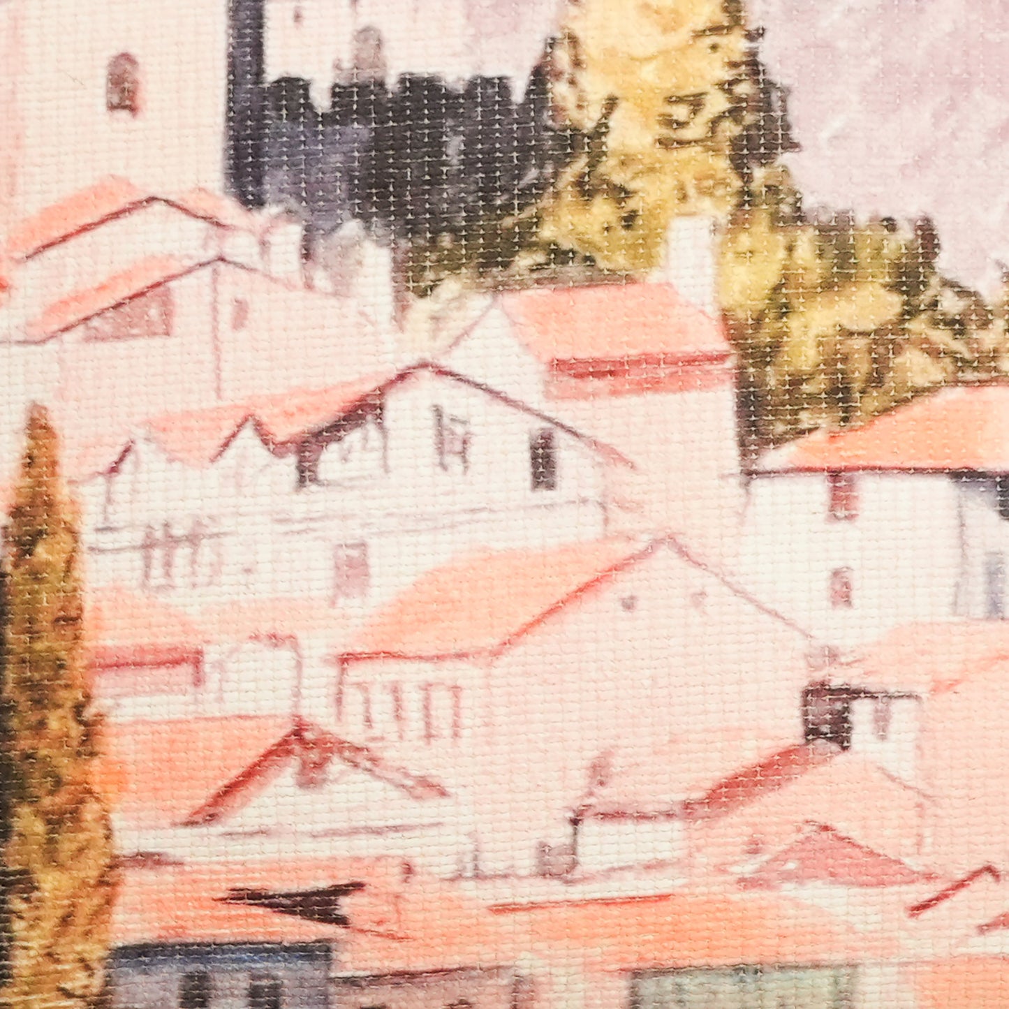 BAGHERIA PILLOW - POLYESTER CHENILLE/ COTTON