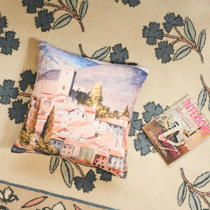 BAGHERIA PILLOW - POLYESTER CHENILLE/ COTTON