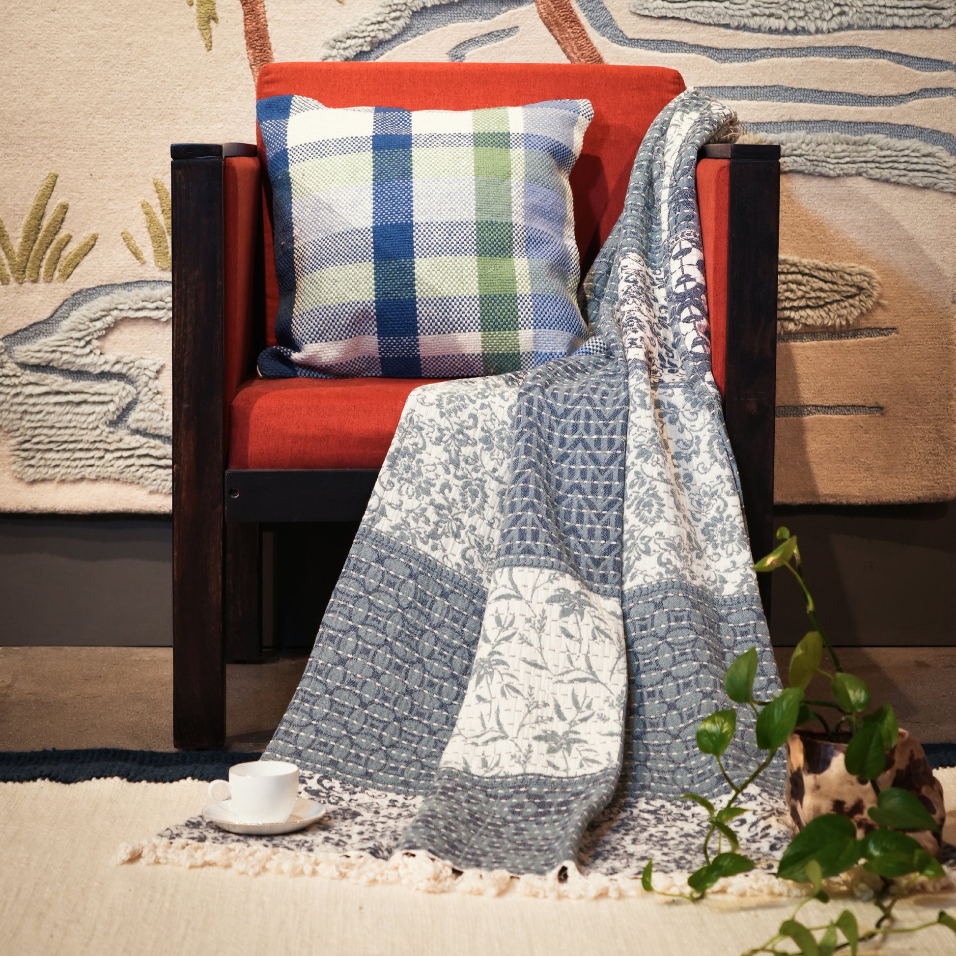 handmade-llamas-throw-cotton